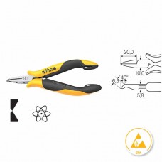 Wiha Oblique End Cutting Nippers Professional ESD - 110 mm - 26838